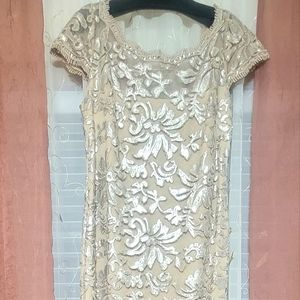 Calvin Klein size 12 Taupe formal dress